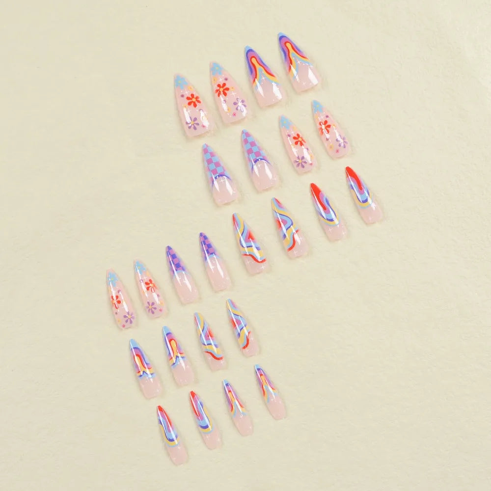 Halloween False Nail (24 pcs)